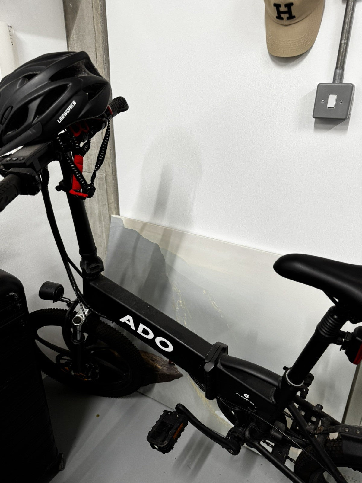 ADO A20 Electric Foldable Bike (battery faulty/replaceable)