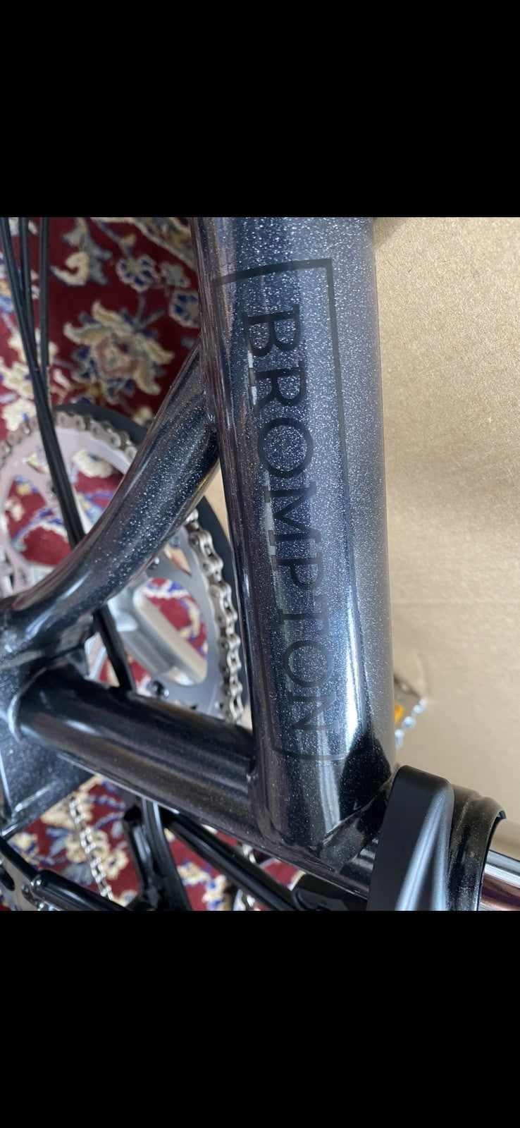 Brompton C-Line Explore 2022 6-speed Midnight Black Plus Bag, Light, Tools!!