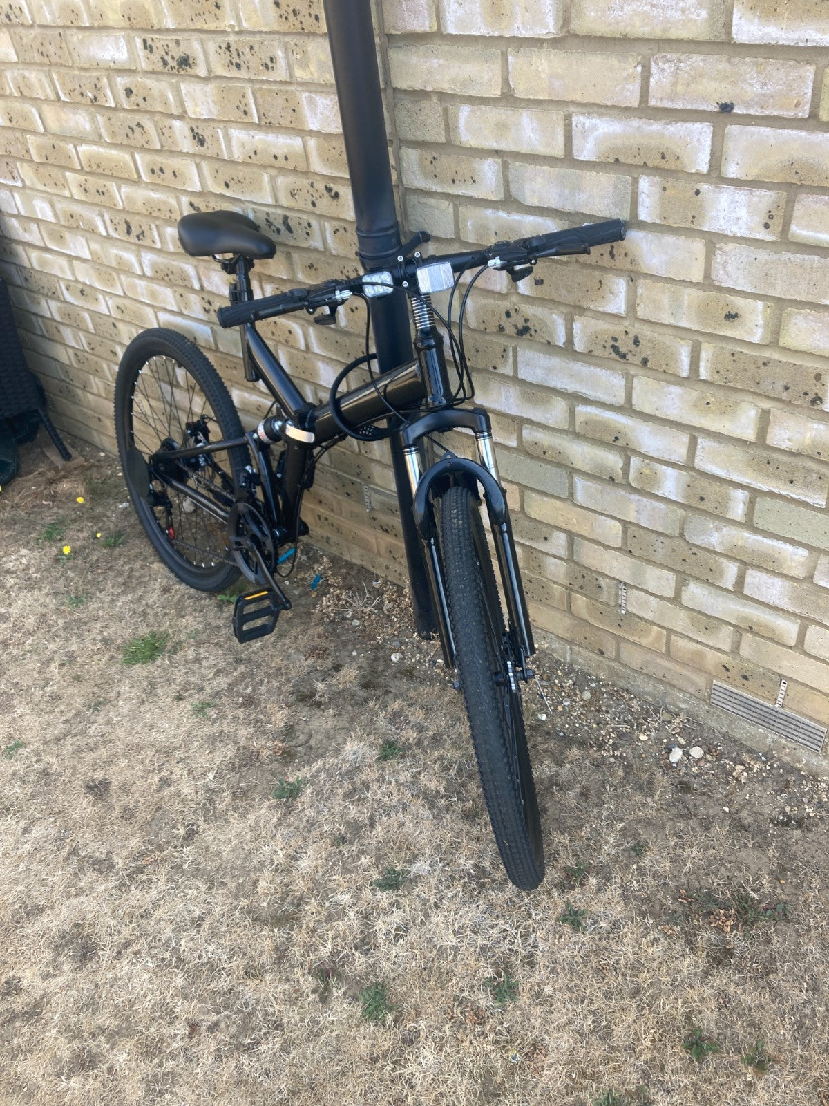 26 inch Full Suspension Mountain Bike 21 Speed Folding Bicycle Adult Bicycle UK