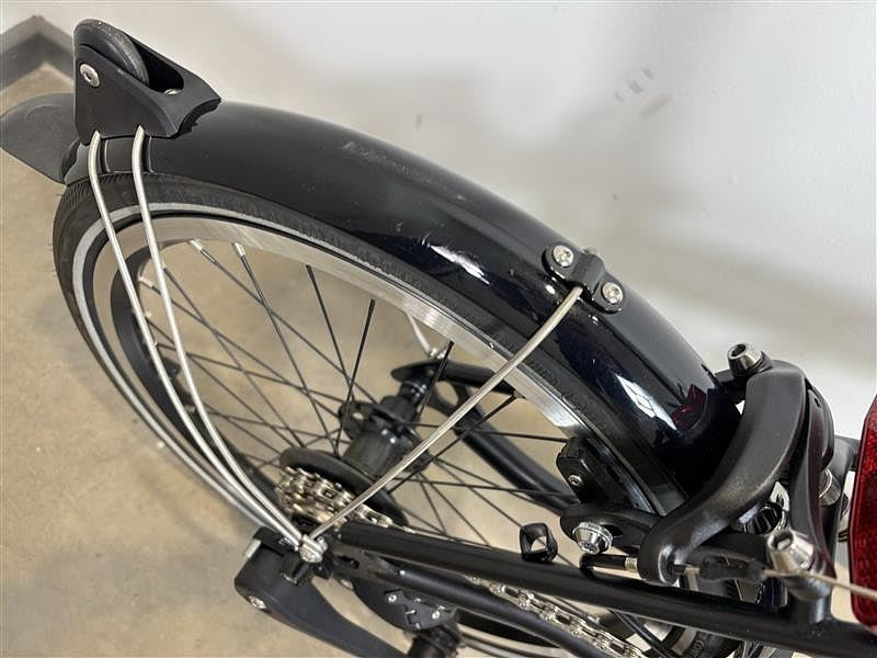 Brompton P Line 4 Speed 2022 Mid Handlebar Folding Bike - Storm Grey