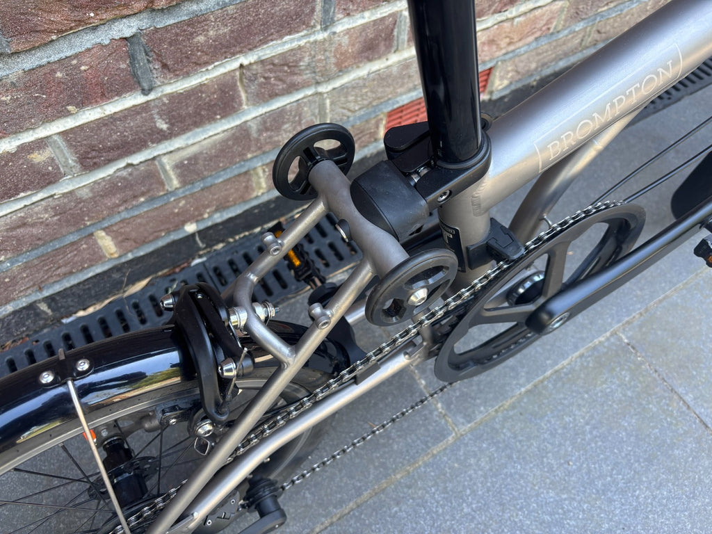 Brompton T line 4 Speed Titanium Mint Condition