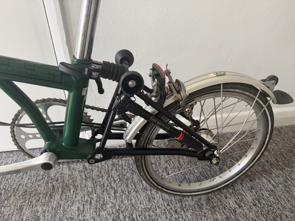 Brompton M3L (3 Speed) folding bicycle - Green/Black (EXCELLENT CONDITION!)