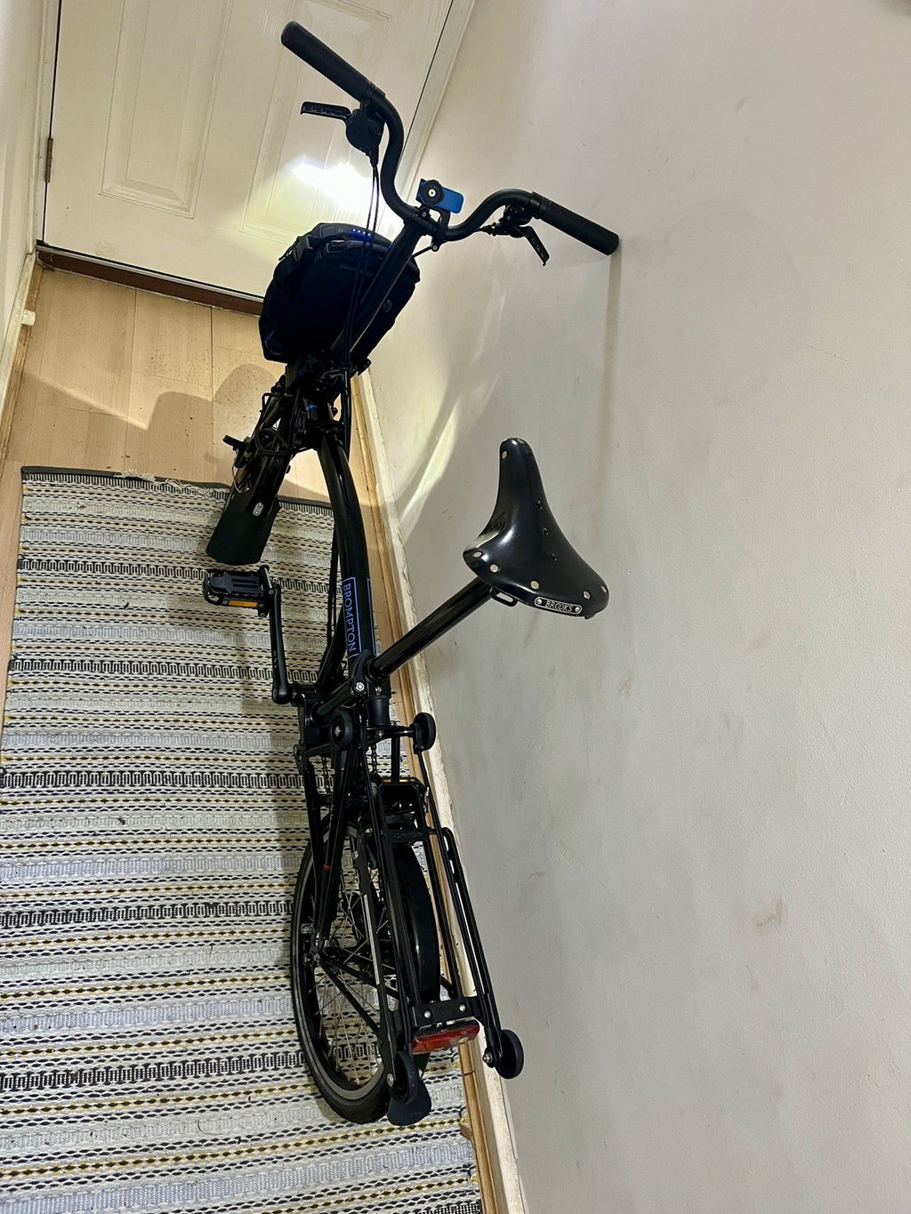 Brompton Folding Bike elctrc Black