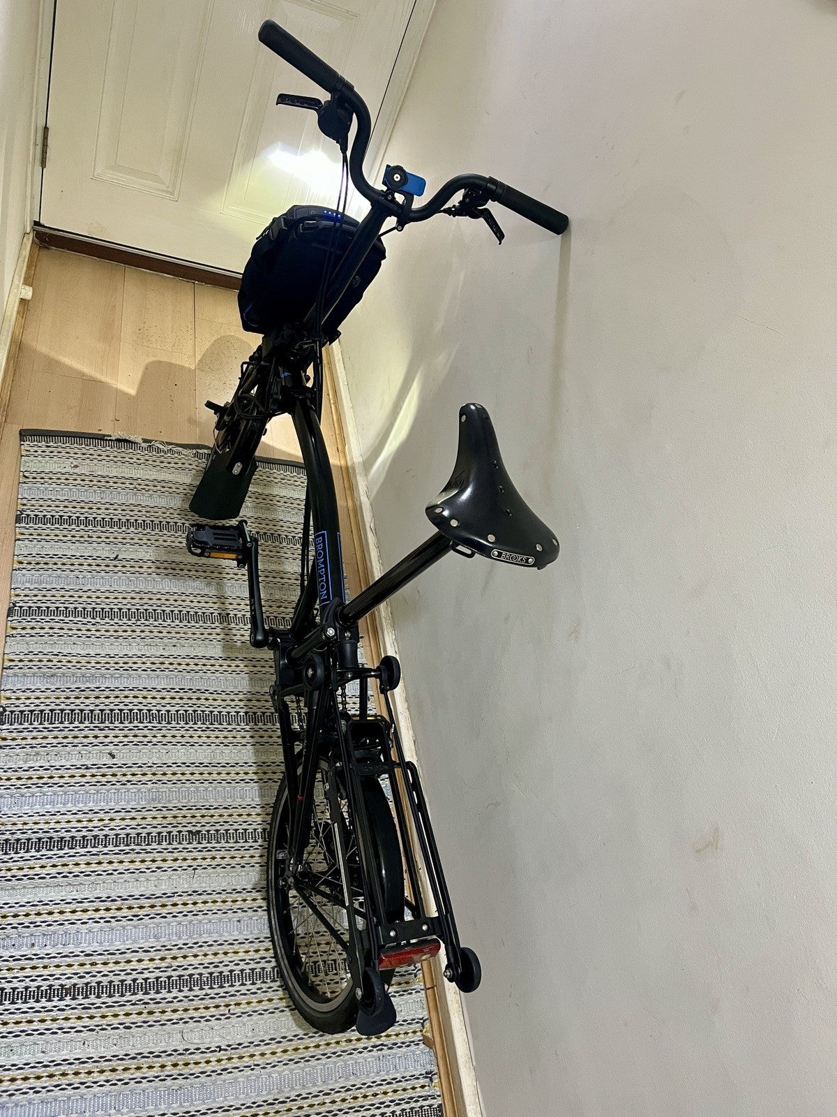 Brompton Folding Bike elctrc Black