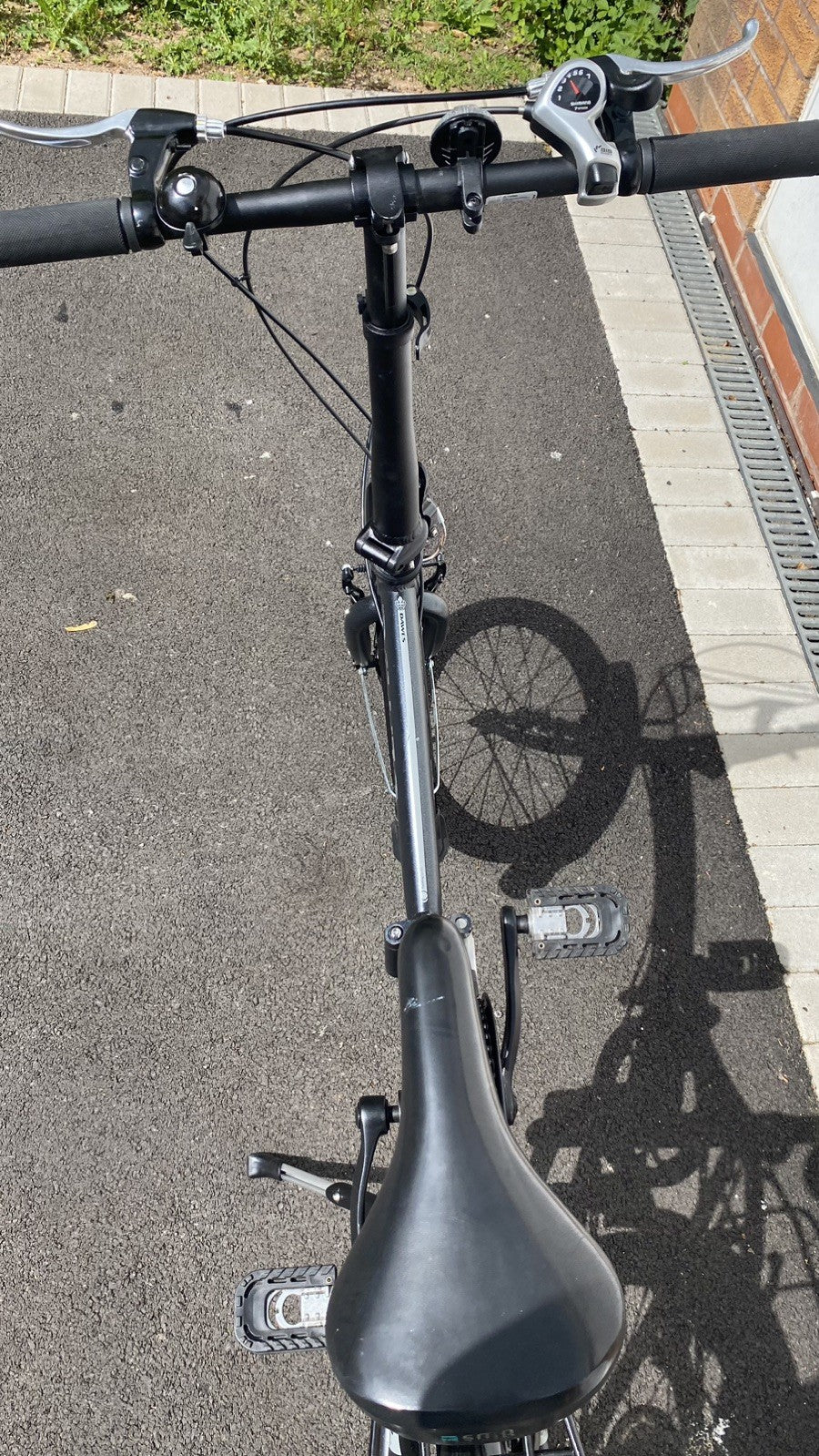 Unisex Dawes Kingpin 6061 Folding Bike Dark Grey