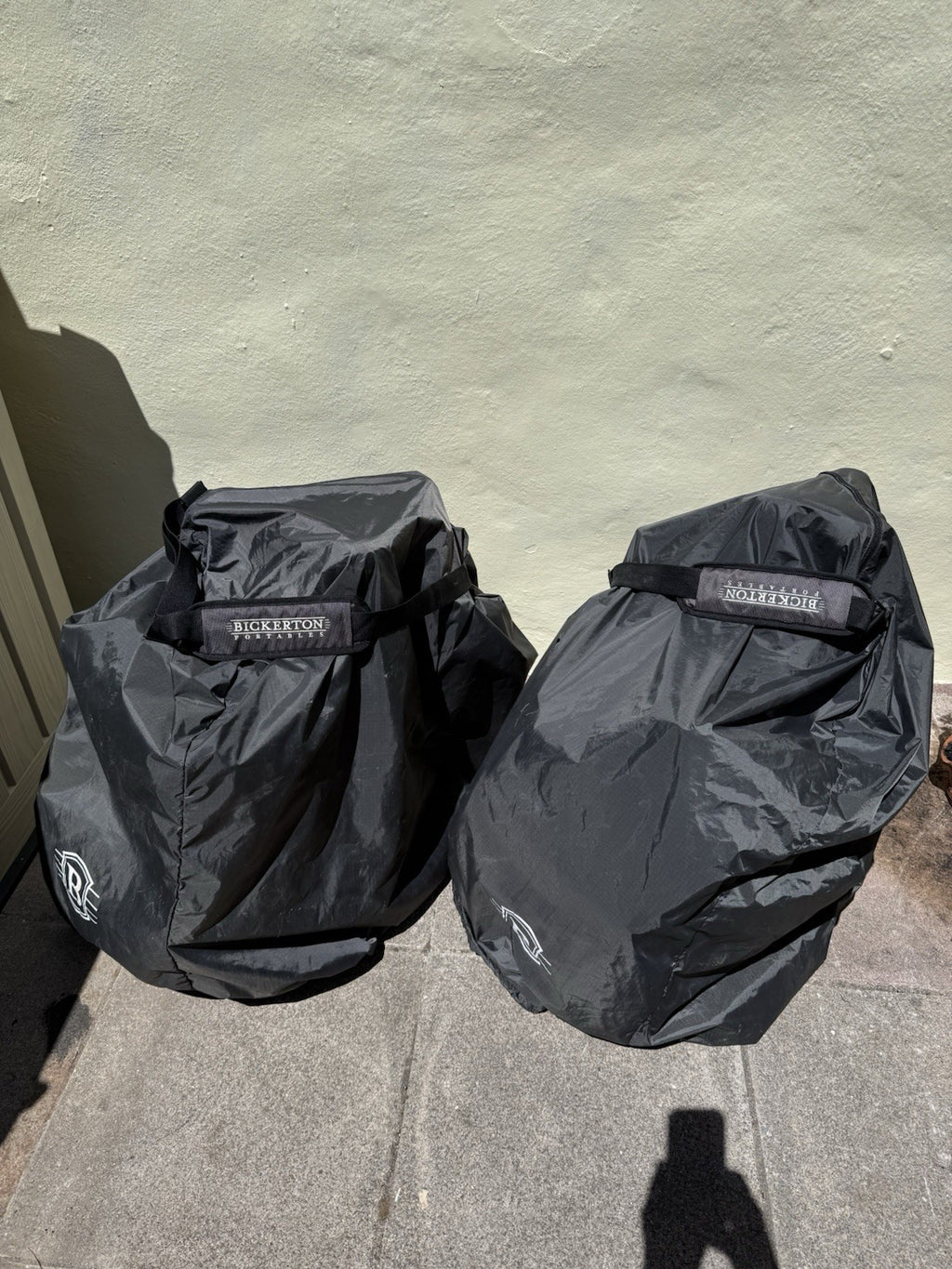2 Bickerton 16in Foldable Bikes incl’ Bickerton bike carrier bags