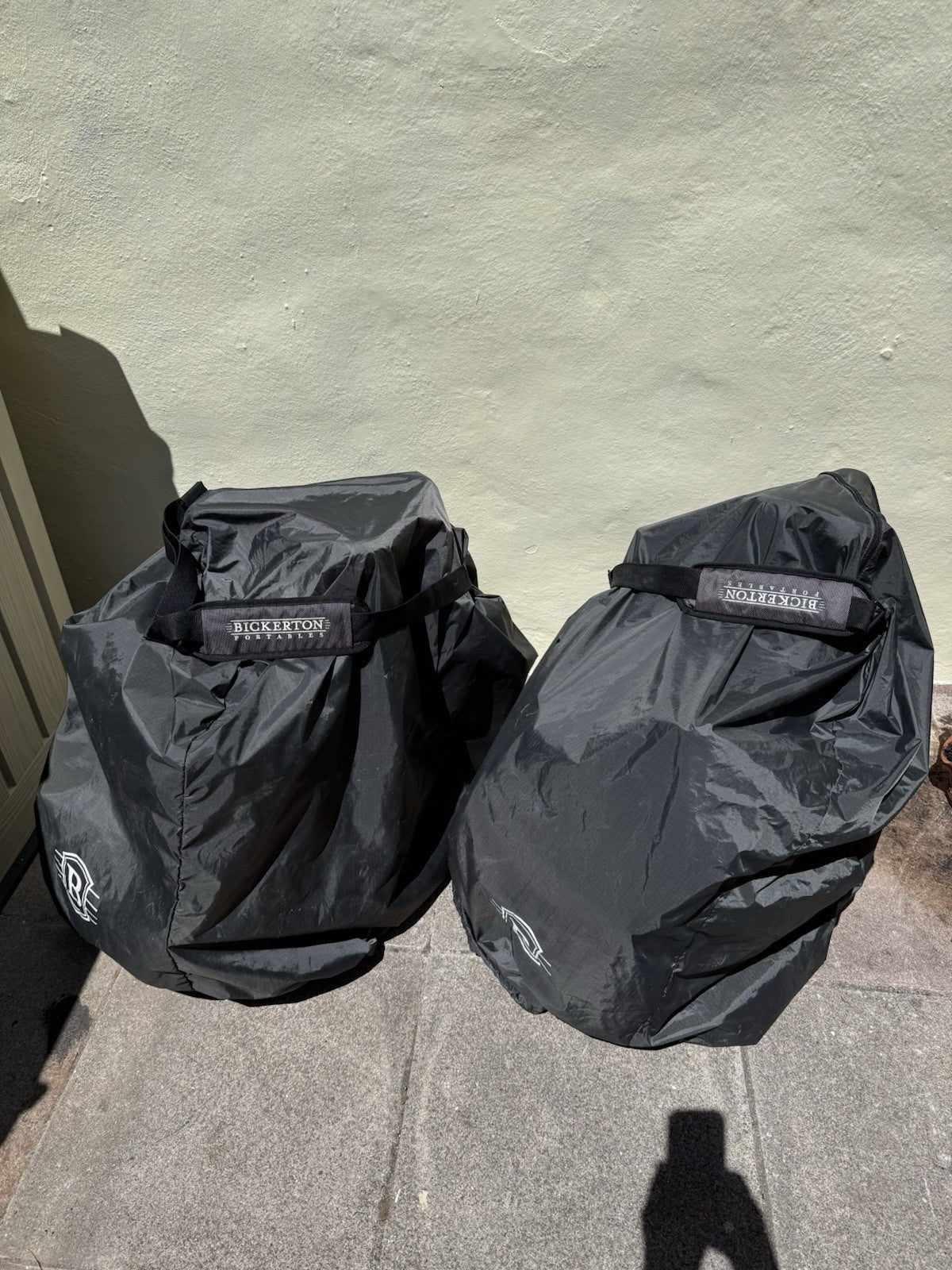 2 Bickerton 16in Foldable Bikes incl’ Bickerton bike carrier bags