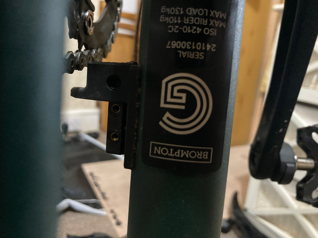 Brompton G Line S/M folding bike.