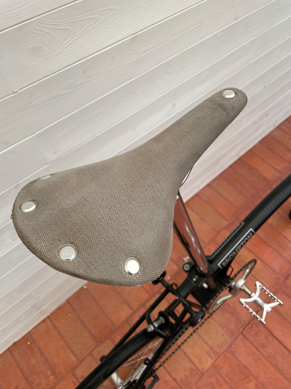 Brompton M1E Single Speed HI SPEC Paul Components Chris King Restrap Brooks