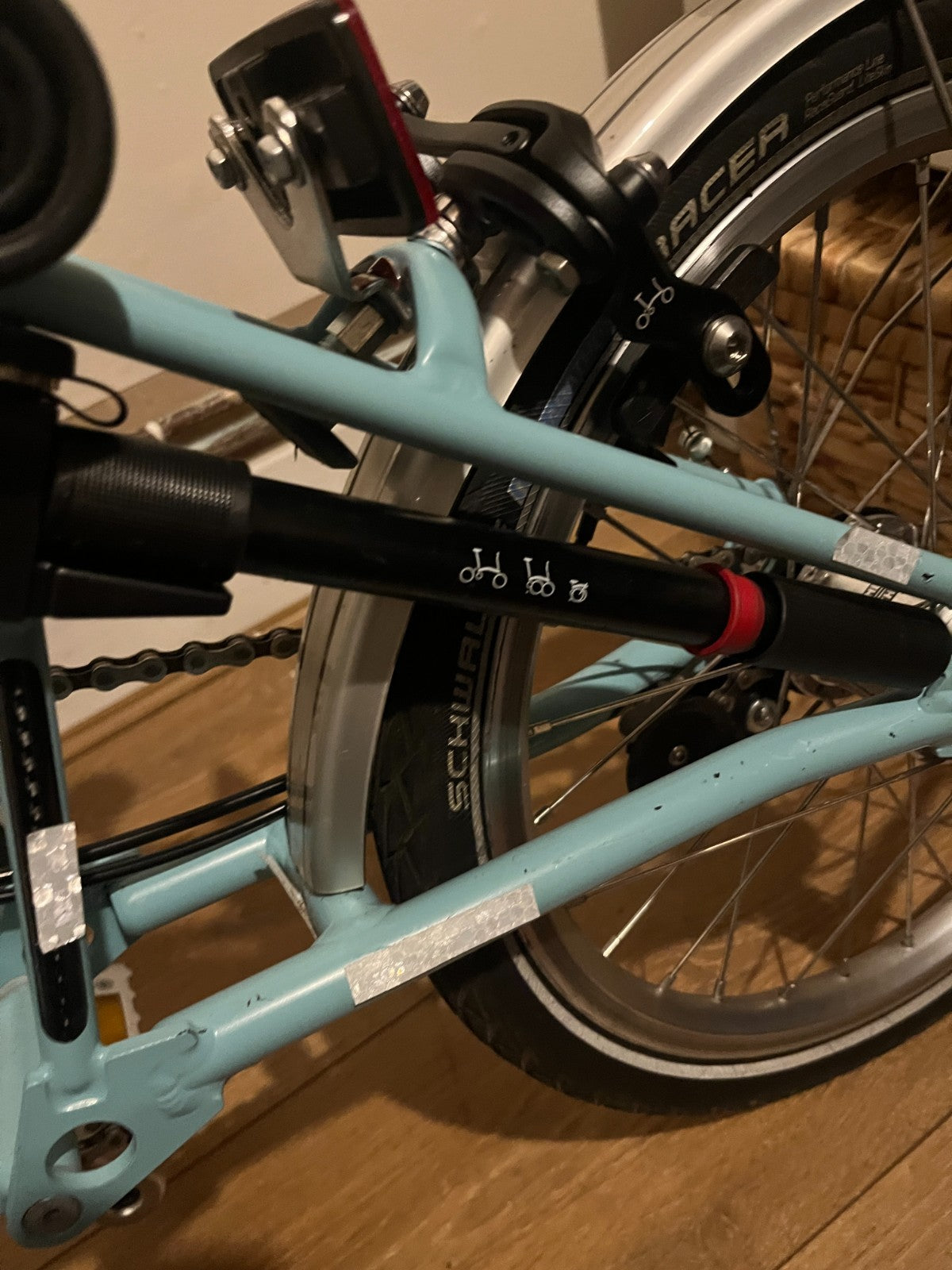 Brompton M3L (C-Line) Turkish Green folding bike