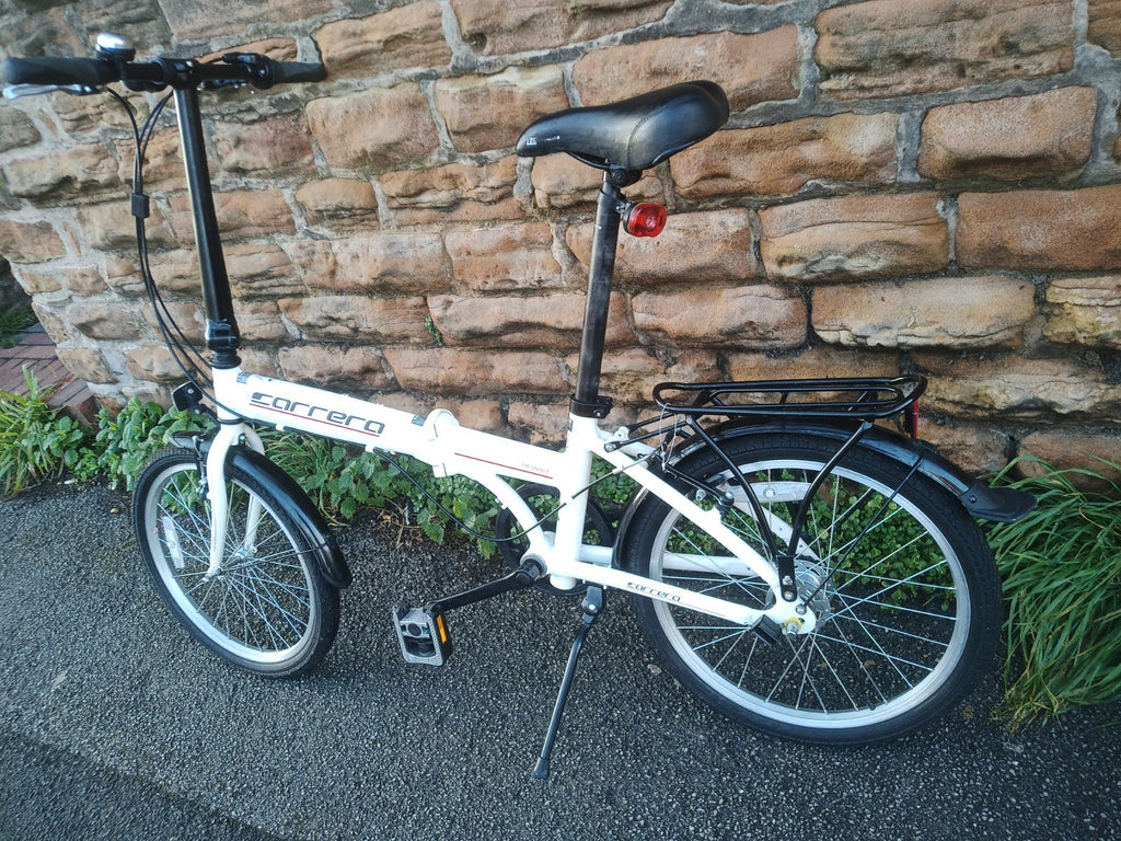 Carrera Transit 20-inch Folding Aluminium Light Weight 3 speed Bike VGC