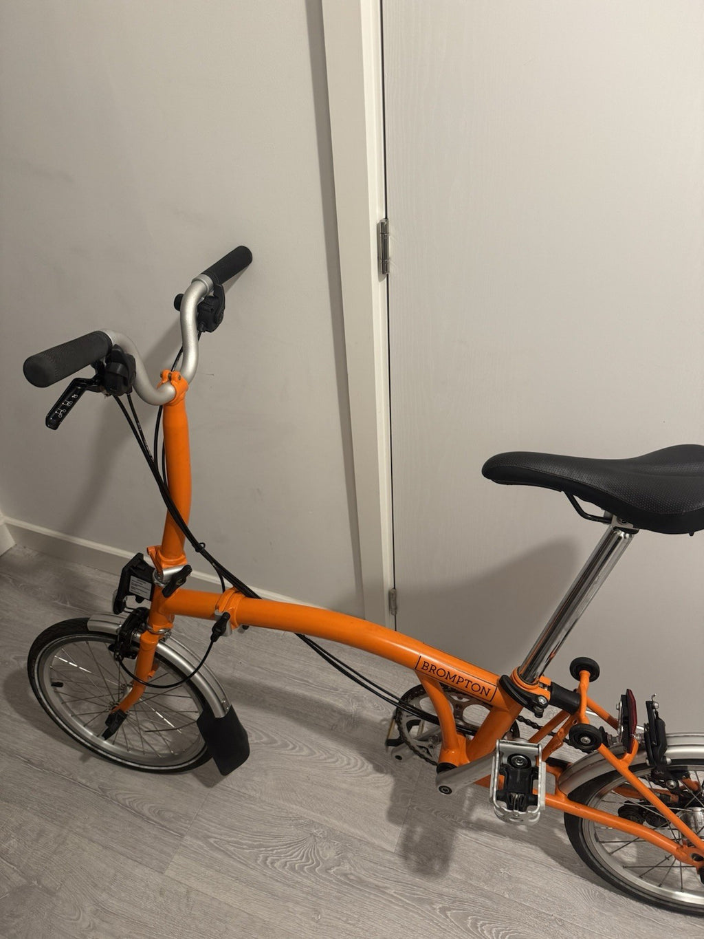 Brompton 2010 6 Speed C Line Orange Great Condition Fully Working Condition