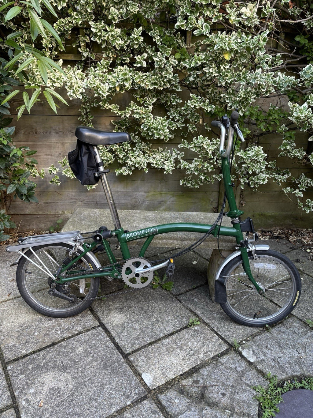 Brompton M6L Folding Bike , 6 Speed, British Racing Green - Used, UK Made