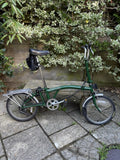 Brompton M6L Folding Bike , 6 Speed, British Racing Green - Used, UK Made