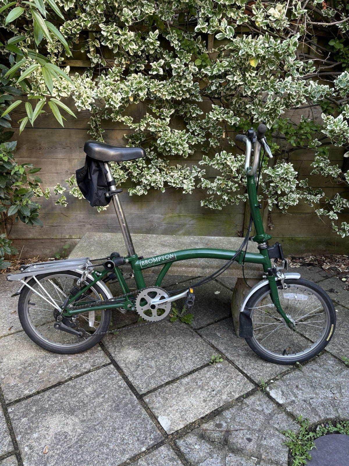 Brompton M6L Folding Bike , 6 Speed, British Racing Green - Used, UK Made