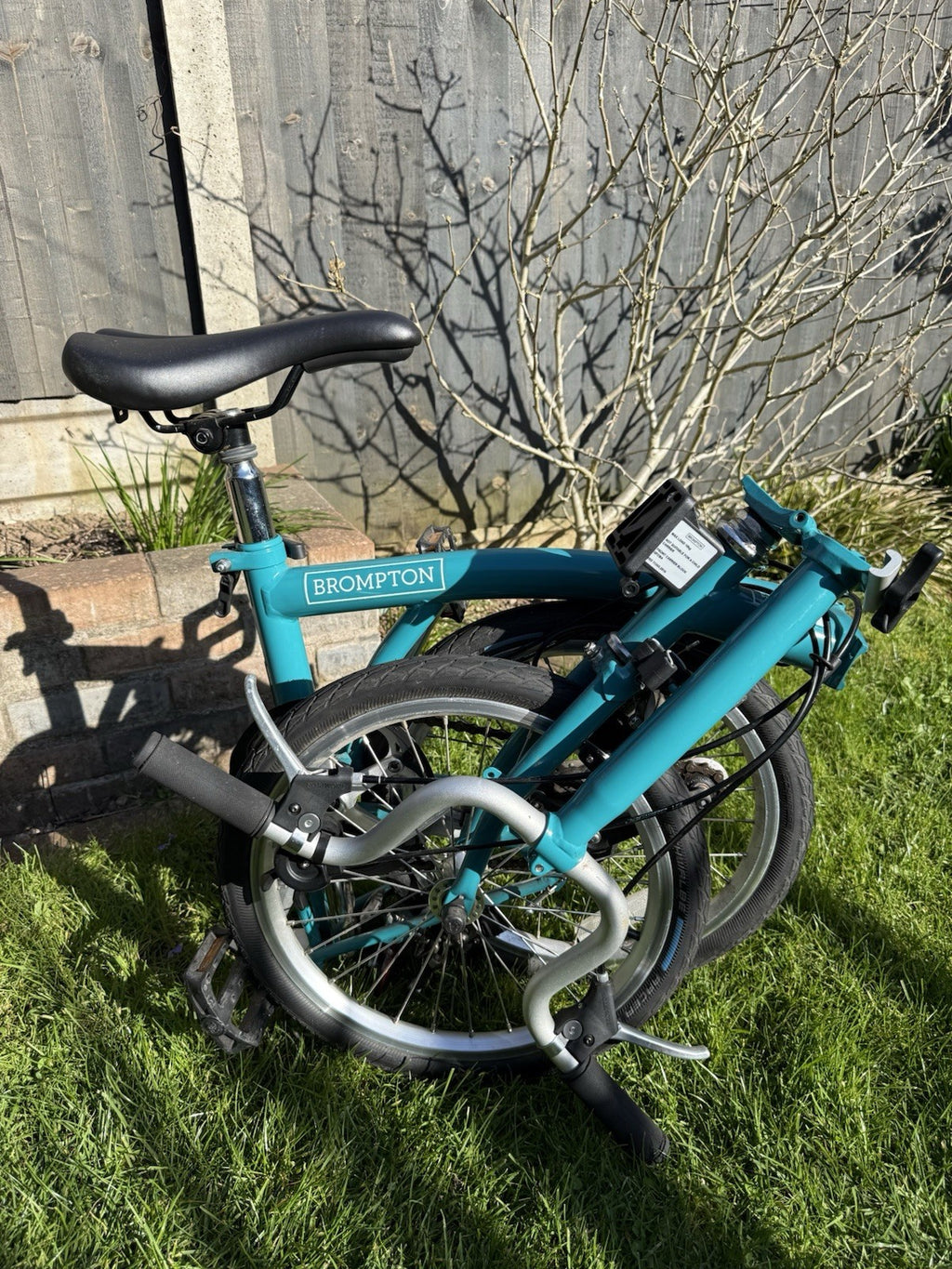 Brompton B75 Folding Bike, 3-Speed
