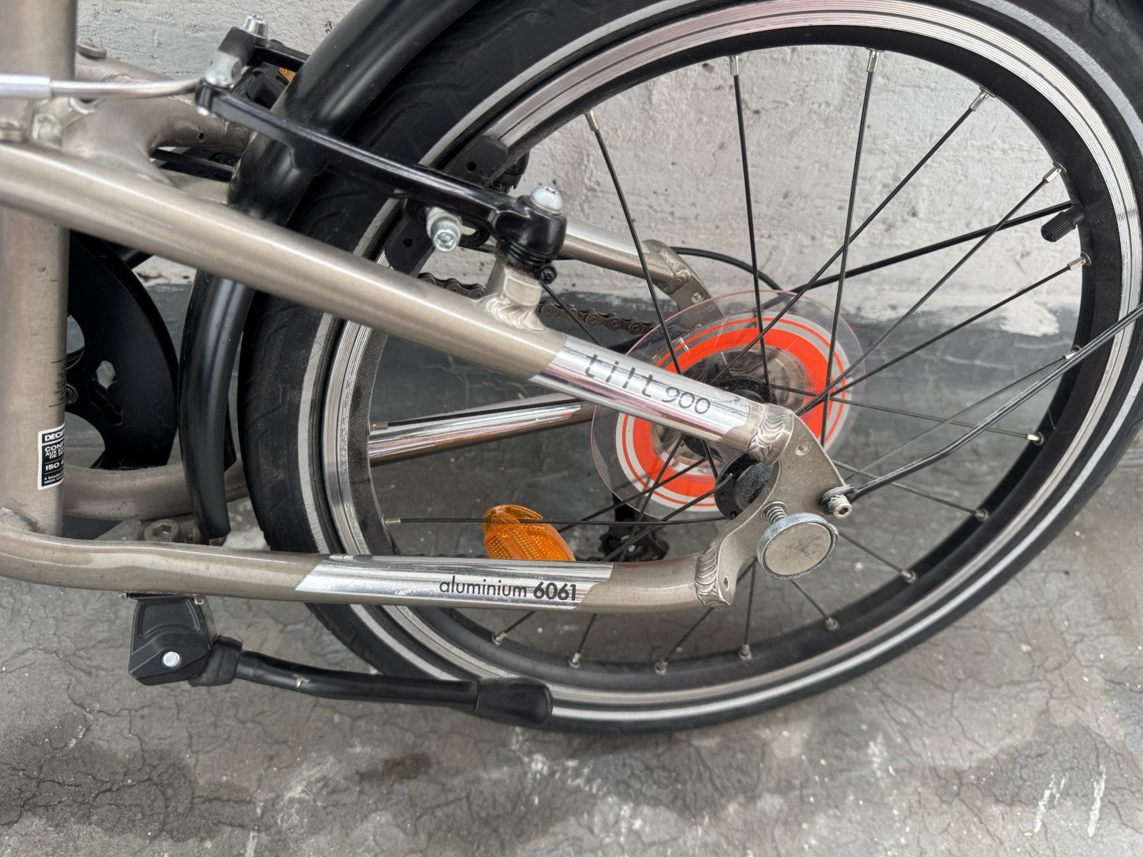 Fold Up Btwin Bike