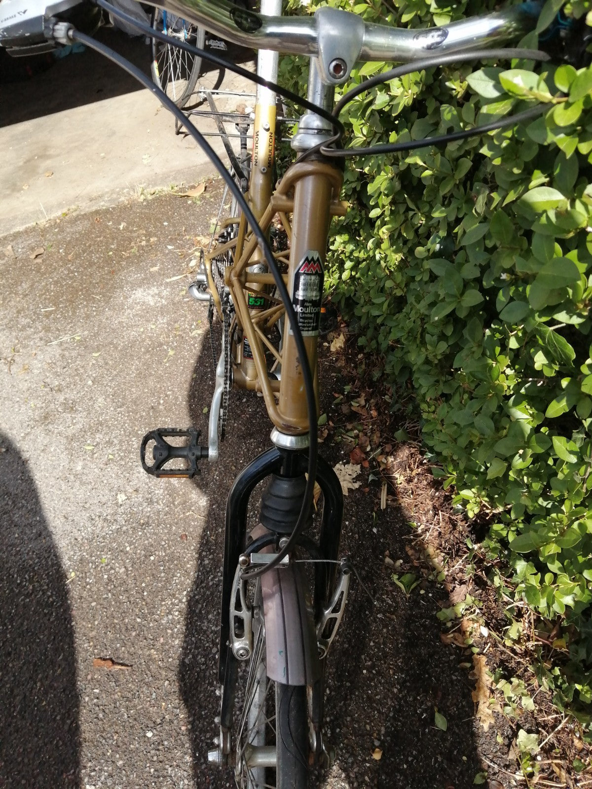 Moulton APB bicycle, 16 gears, 531 tubing, separable, Horsham RH12