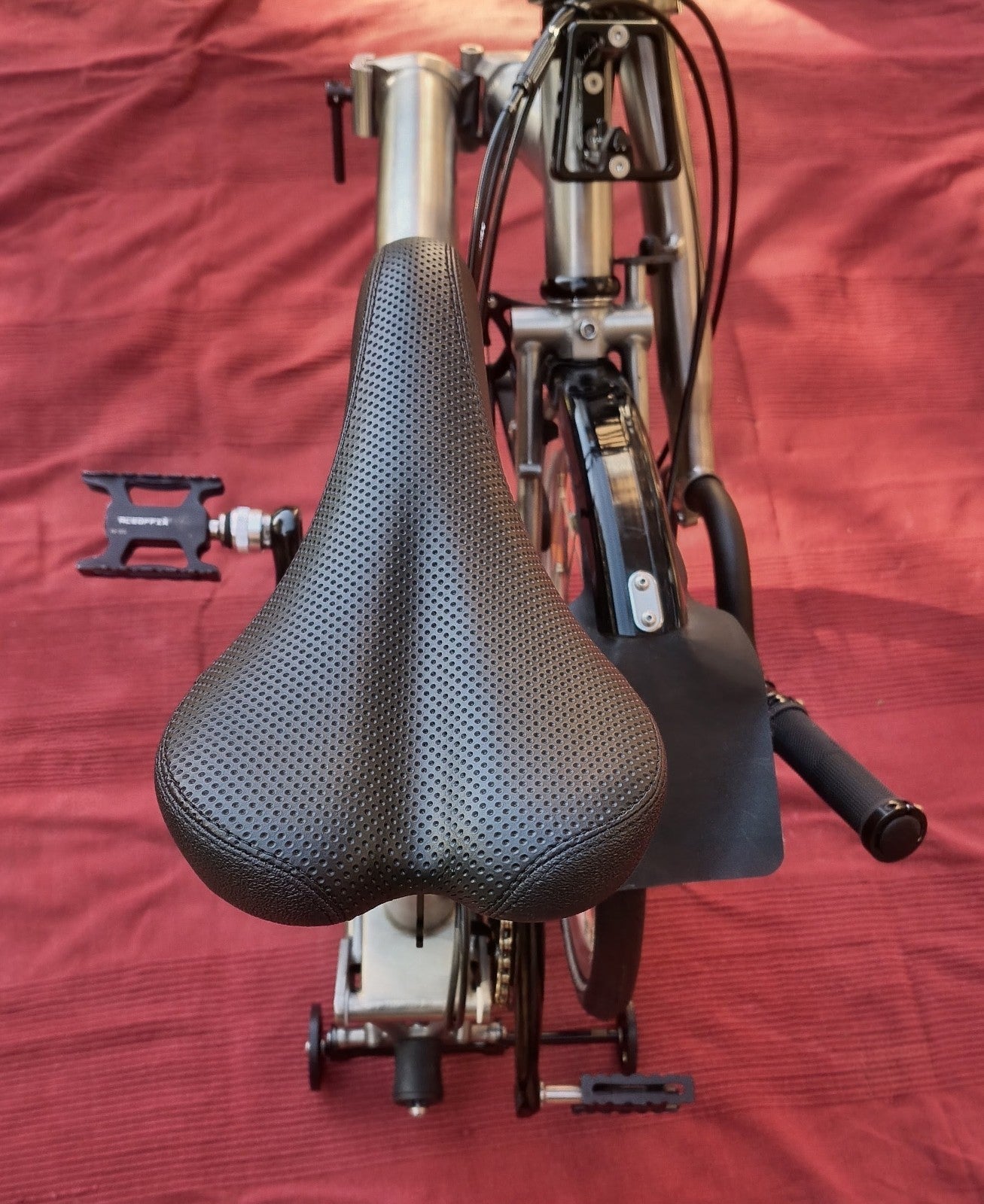 Titanium 'Brompton Style' Trifold Bike, 7.7kg, 3 Speed, Excellent Condition.