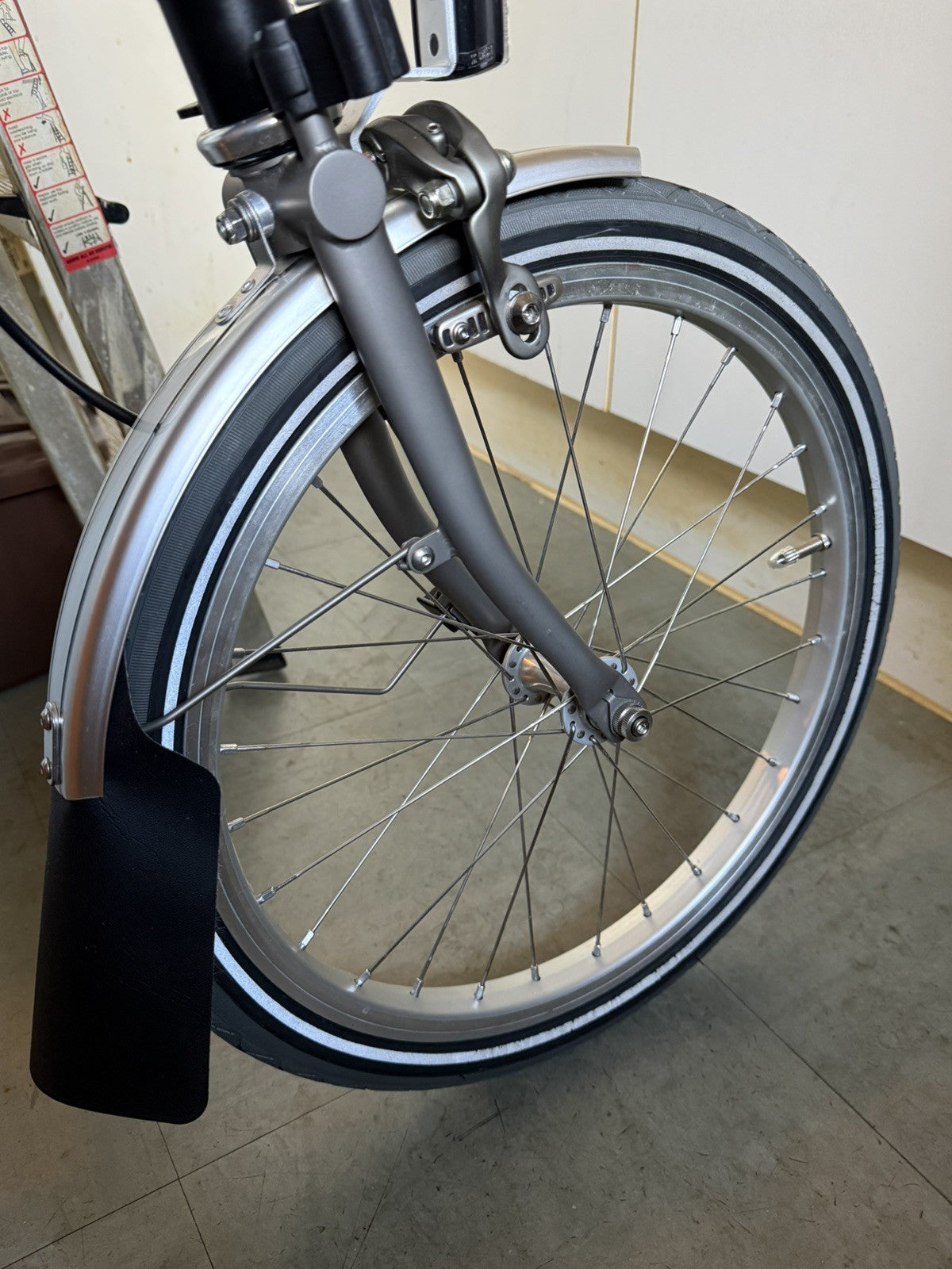 Brompton S3L-X Superlight Titanium Ti Urban Low Folding Bicycle - Ridden once!