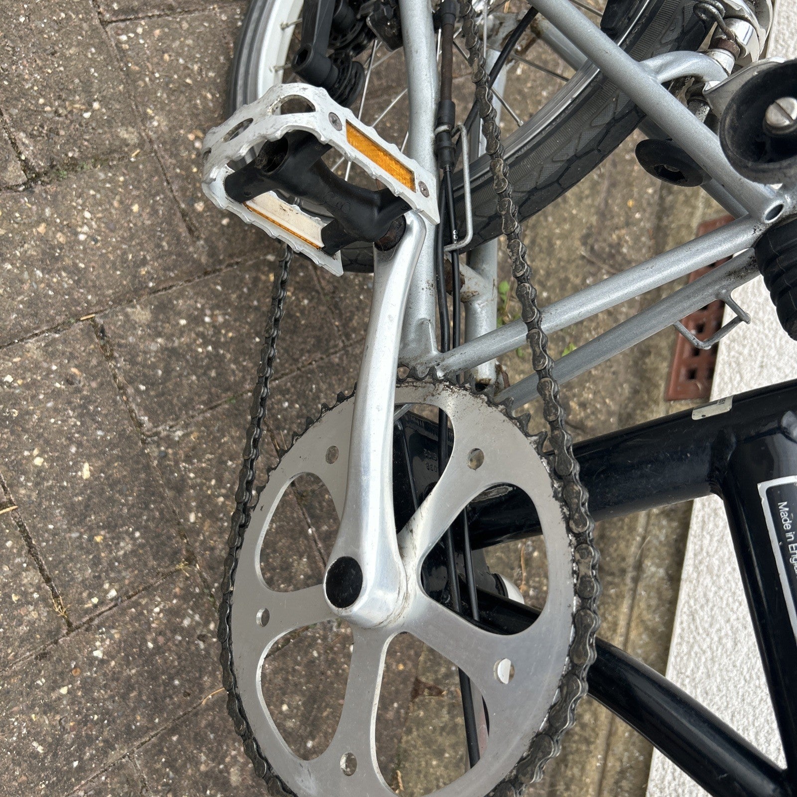 Brompton Folding Bike 2007 ish Average Condition Fully Working 2 Speed S1