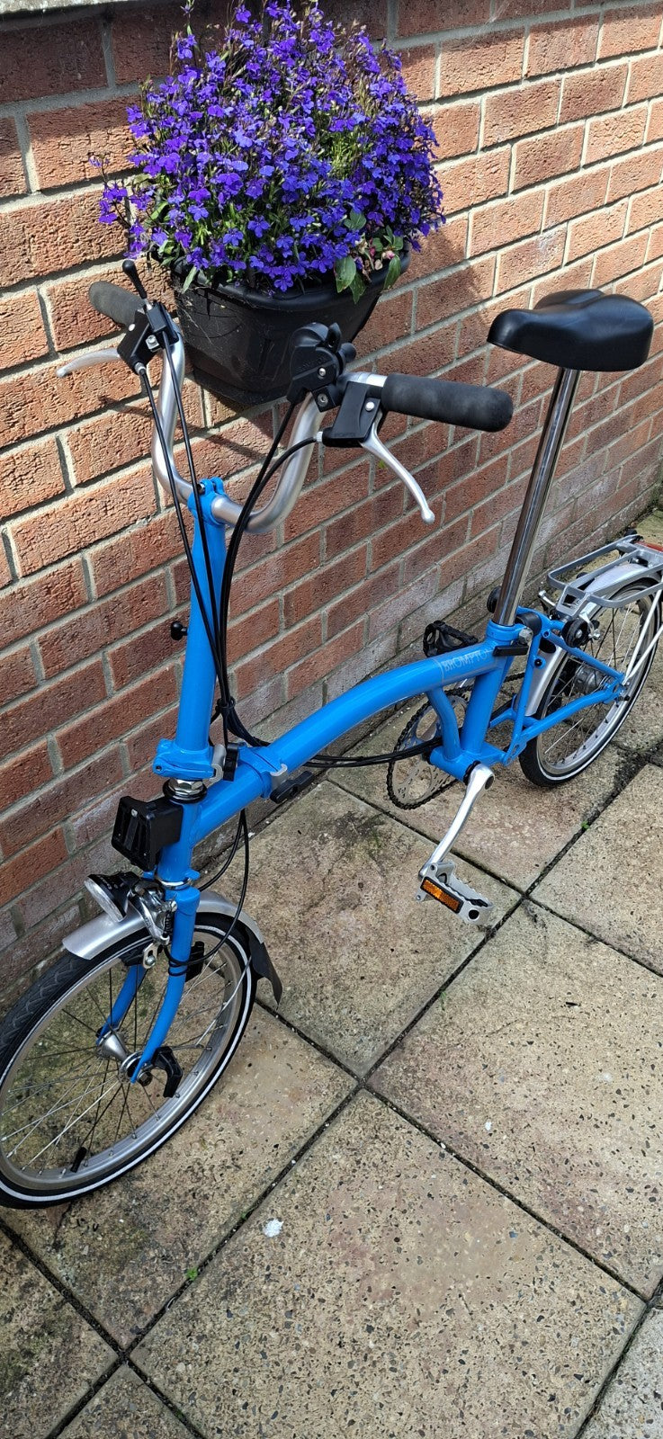 Brompton folding bike 3 speed