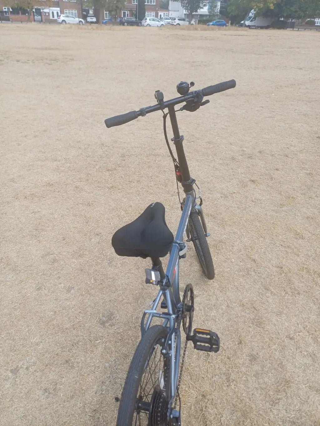 TRIOBLADE Folding Bike 20 In GREY/BLACK