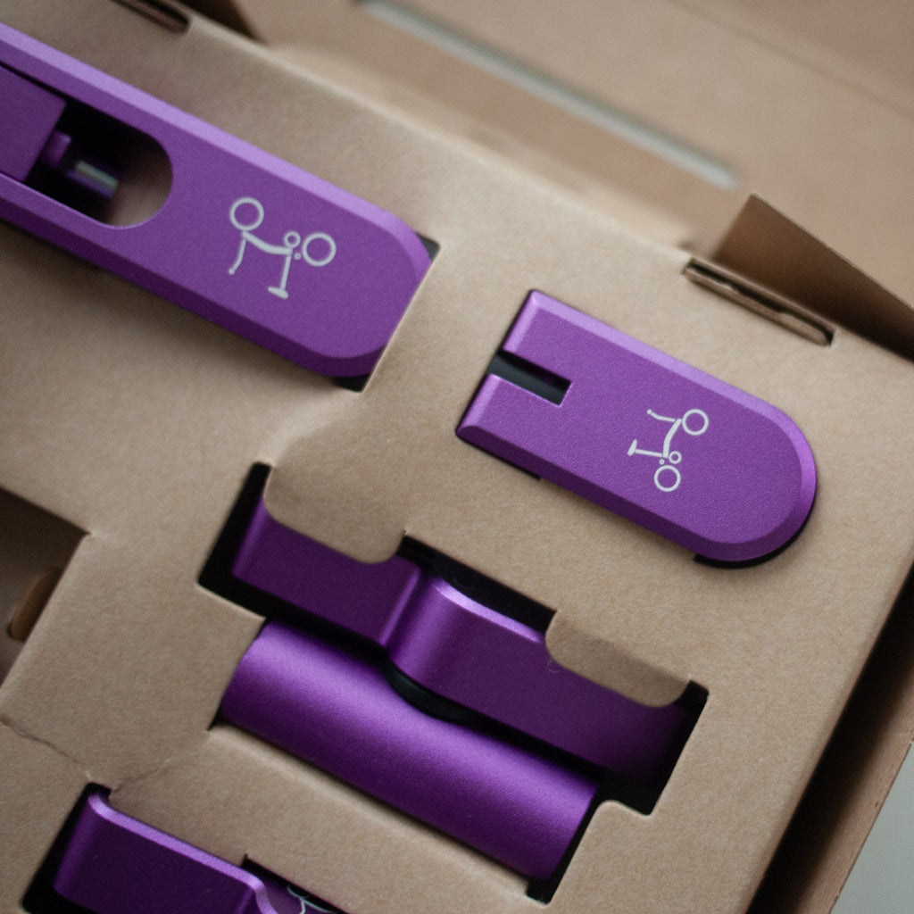 Brompton Bike ColourLab Colour Touchpoint Set - A, C, P Line Purple RRP£130