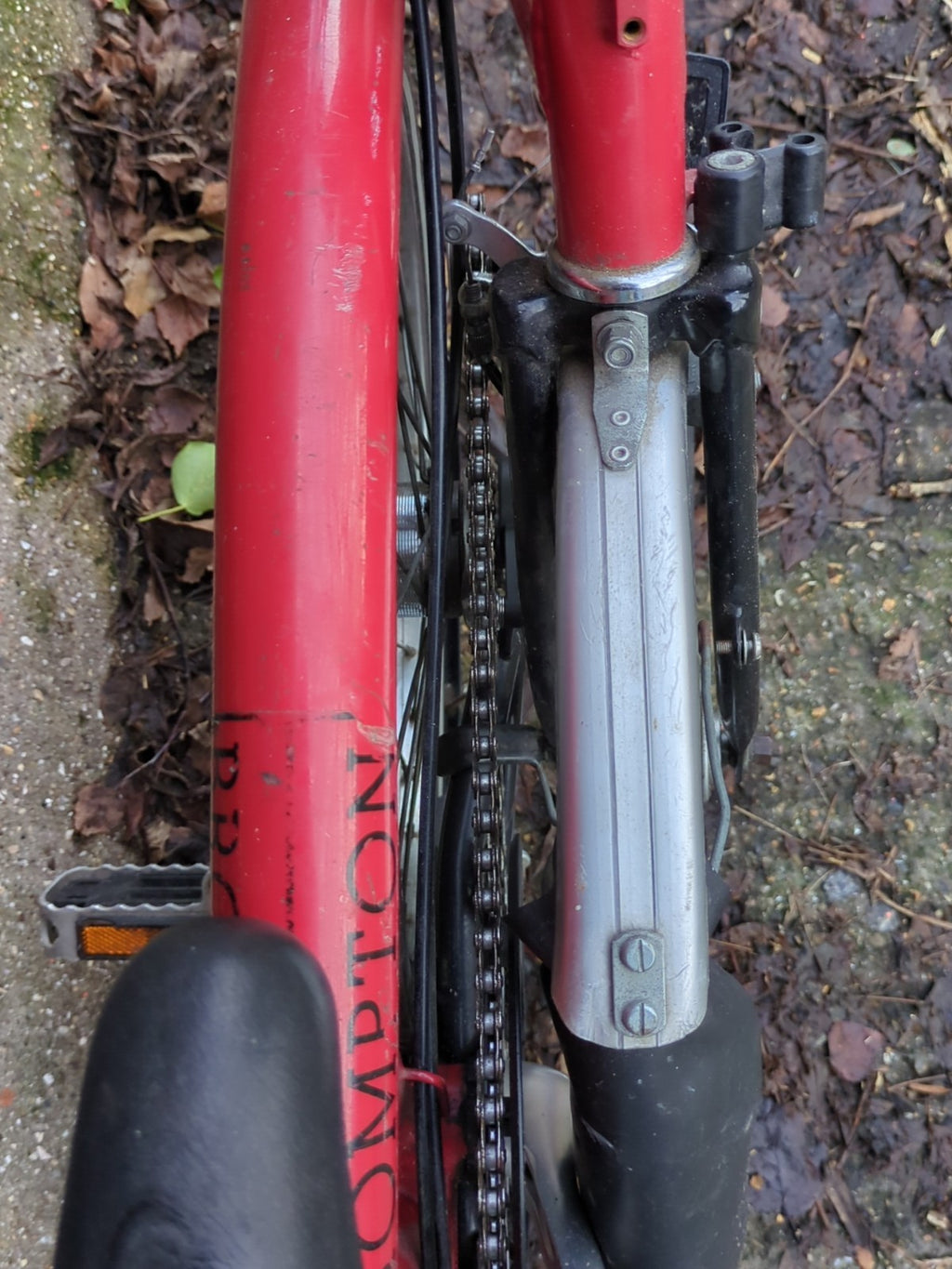 Brompton L5, 1997, Folding Bike, Excellent Condition, Red, Sturmey Archer