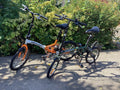 Two adult folding bikes