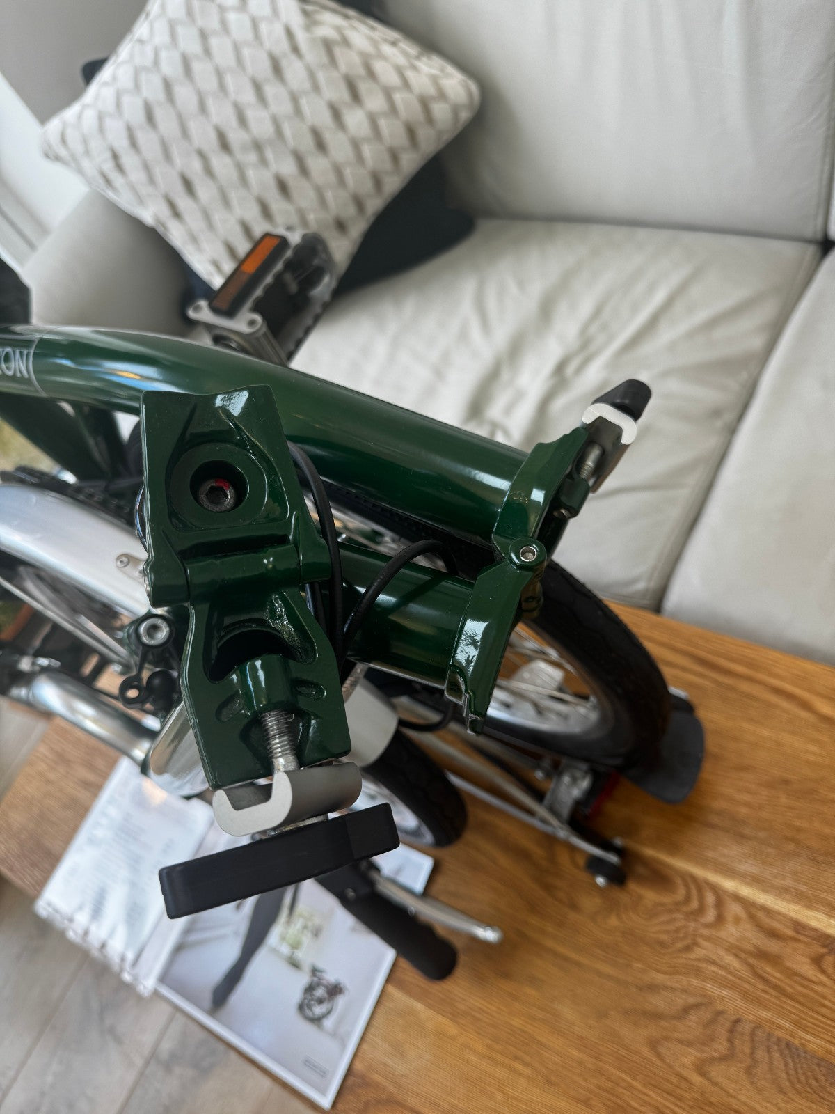 Classic 6-Speed Brompton Folding Bicycle B - Racing Green - MINT