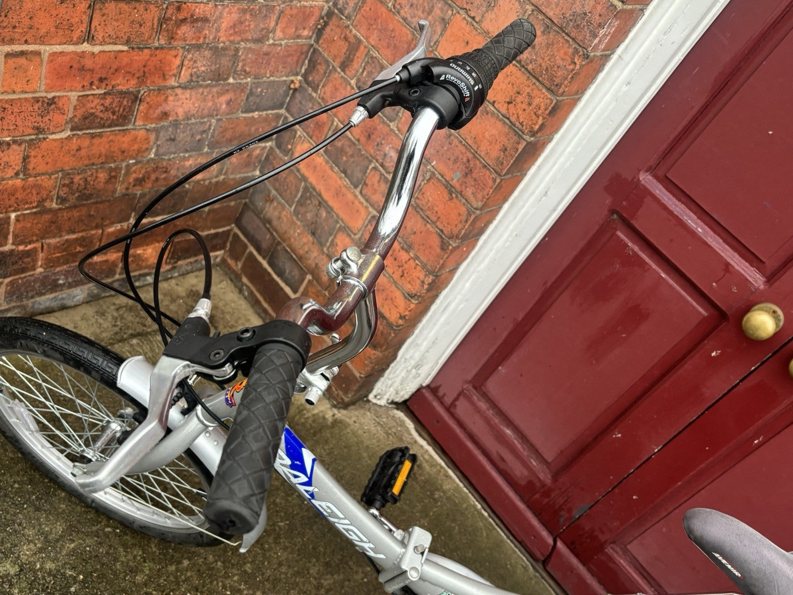 Raleigh Folding Bike 6 Speed Shimano Revishift 20” Wheels Well Maintained