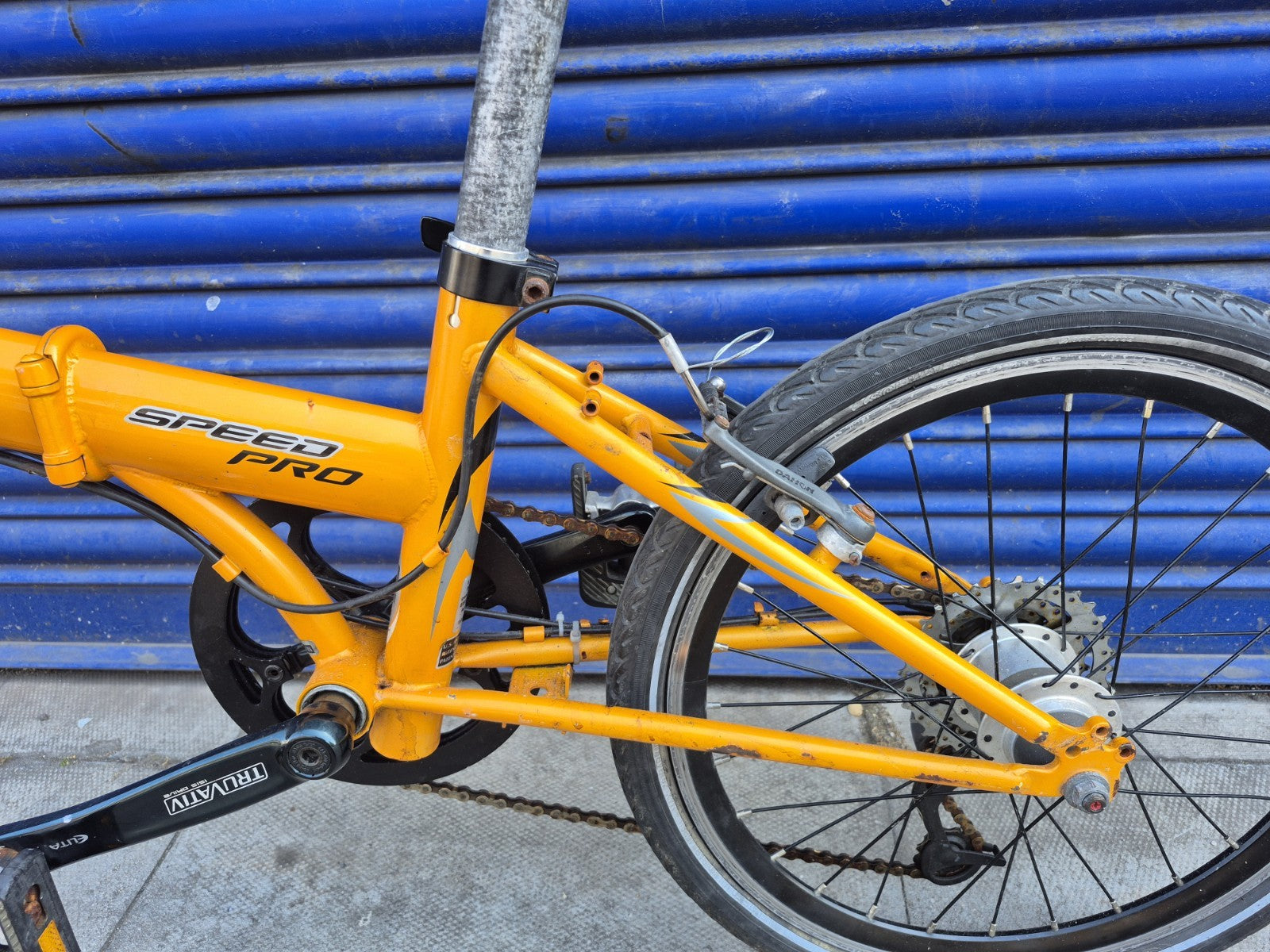 Dahon Speed Pro TT Folding Bike Mango, 9-Speed