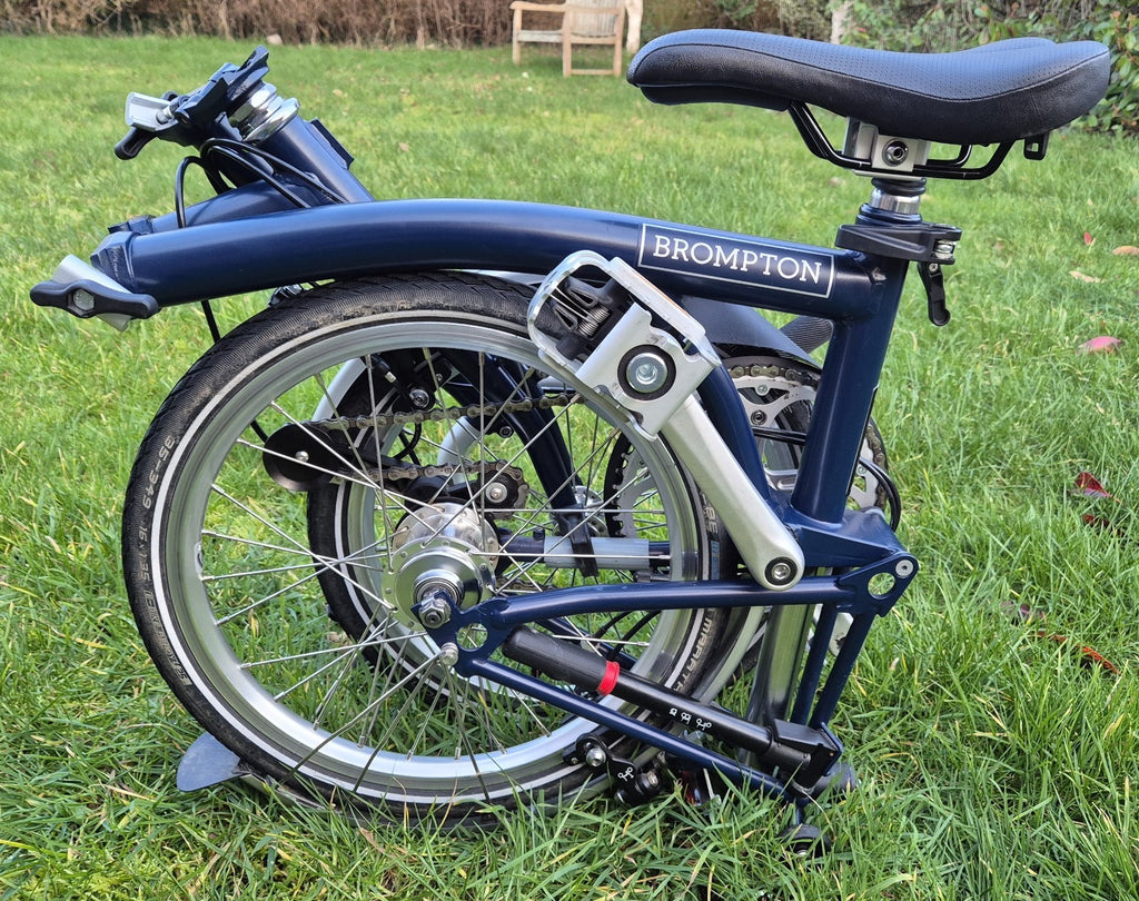 Brompton M3L 2018, 3-Speed, Blue, Great Condition