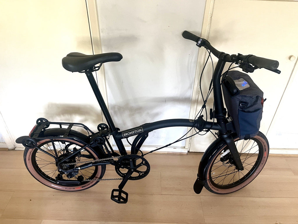 Brompton Electrc G Line MY26 SuperRoll+ e-Motiq system, Space Black