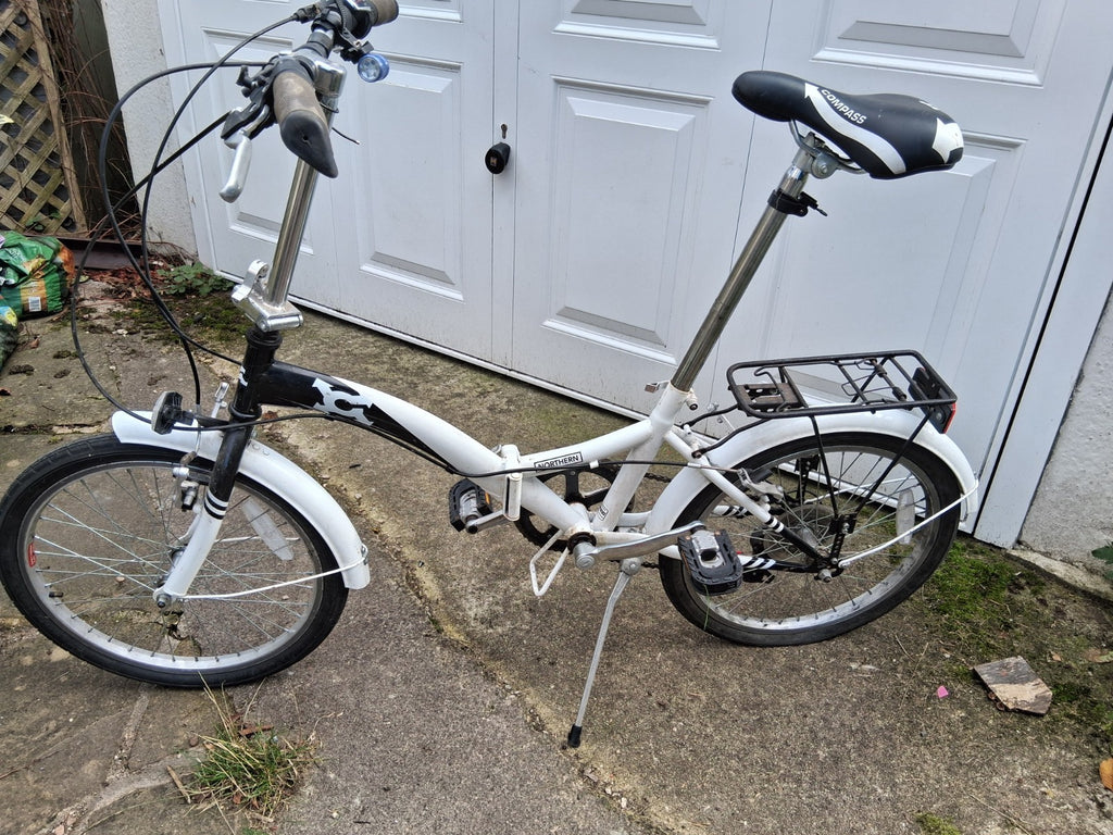 foldable bicycle, Compass Northern, needs tlc ,service/ clean etc