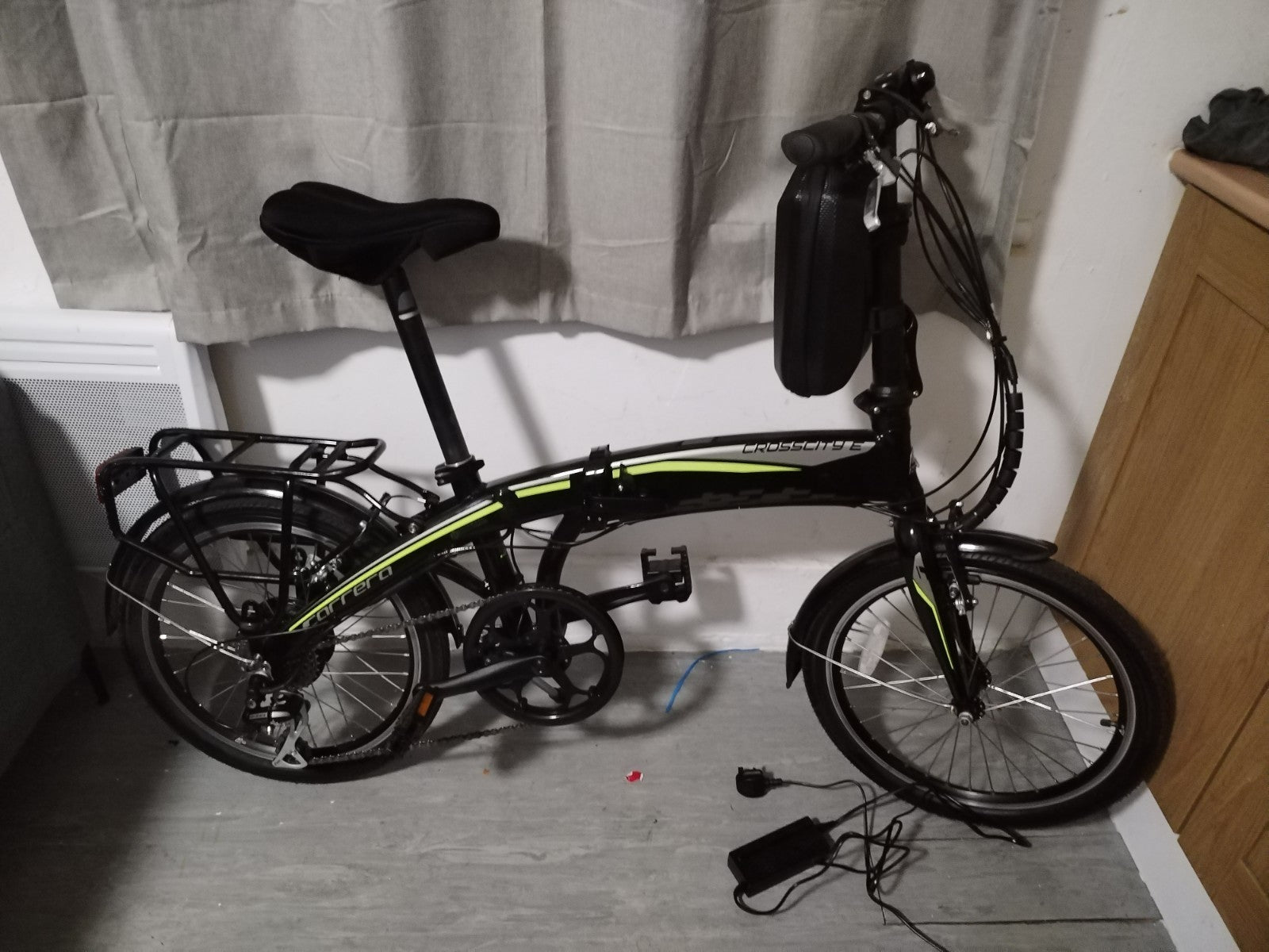 Carrera Intercity Electronic Folding Bike