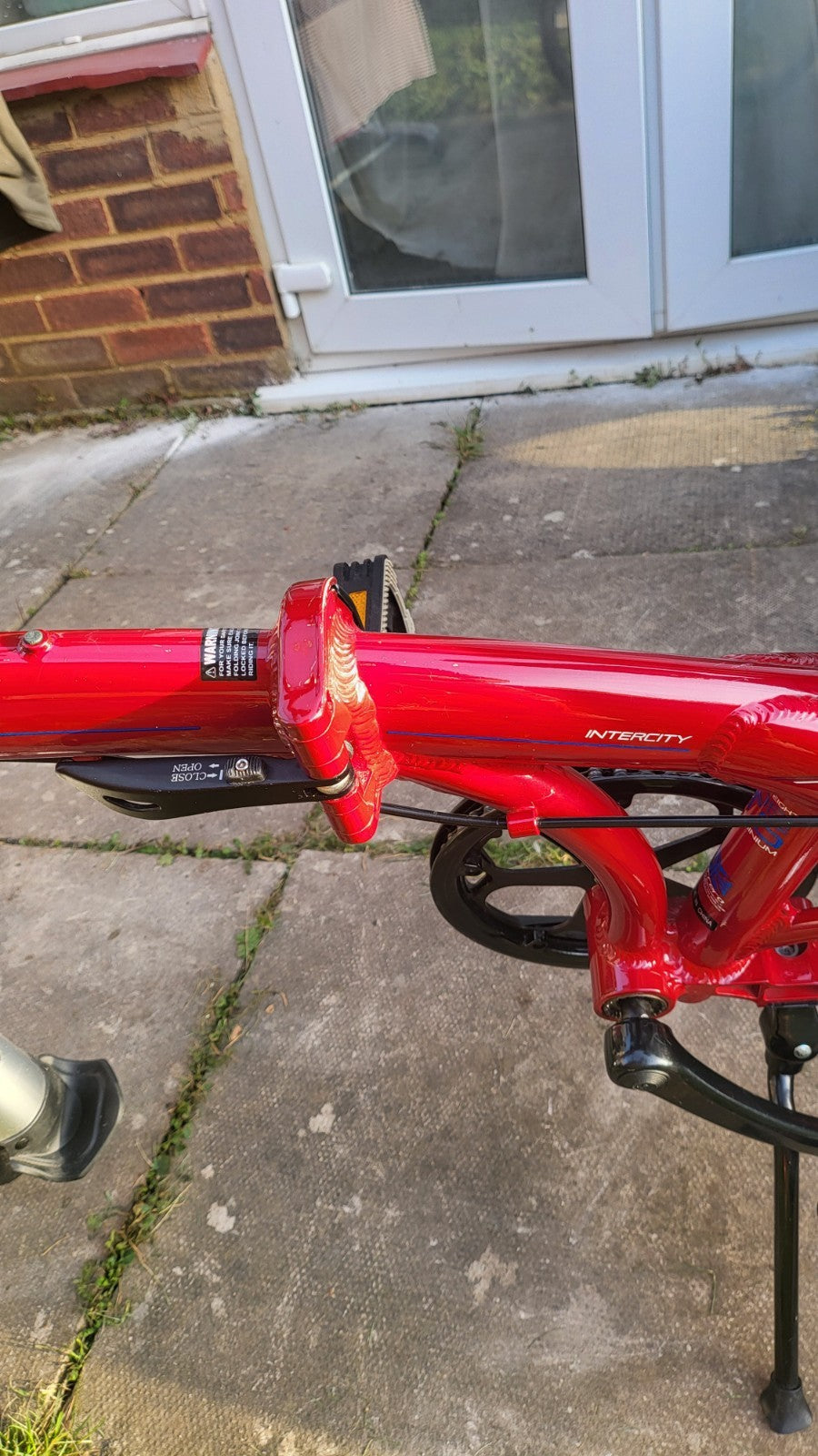Red Career Foldable Lightweight Bicycle Bike
