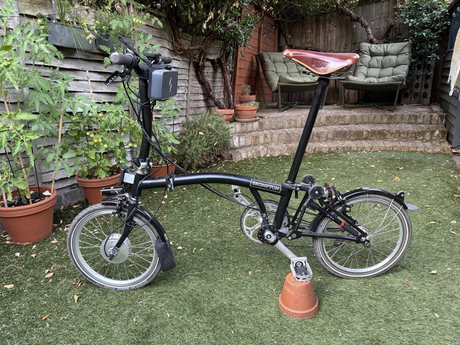 2019 Brompton M3L Folding Bicycle with Swytch Extra