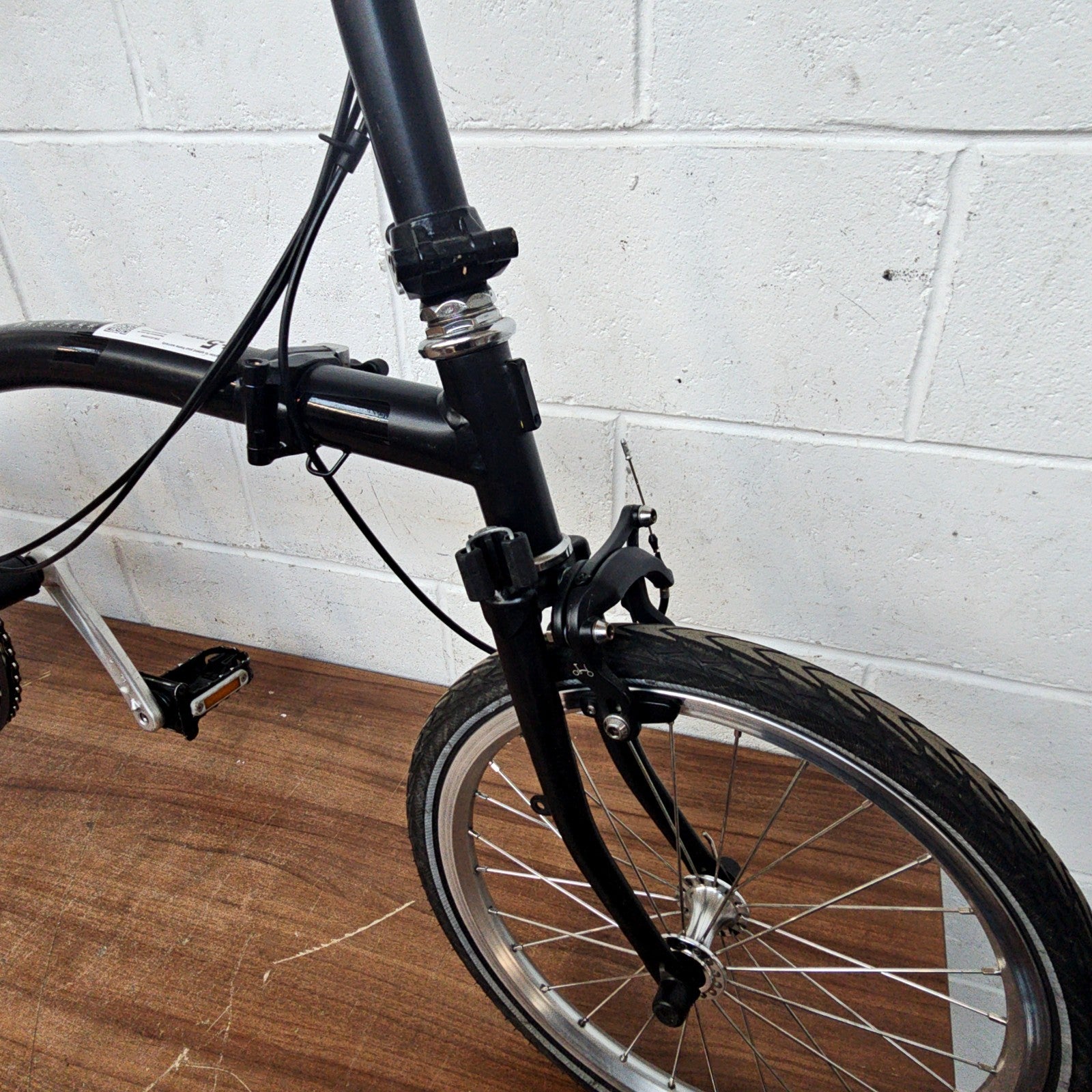 Brompton M3E Folding Bike 3-Speed – Professionally Serviced