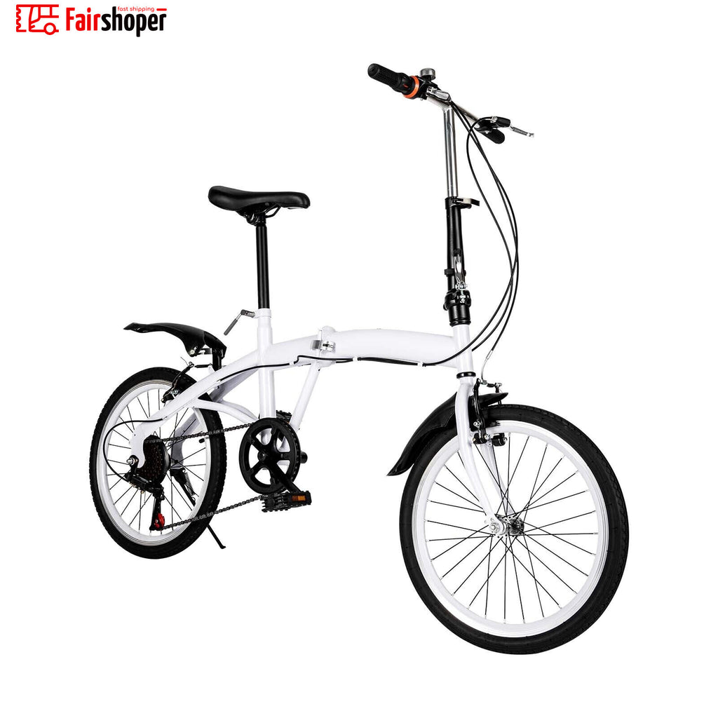 20" Folding Bike Adults Bicycle Lightweight Alloy Bicycle Folding City Bike UK