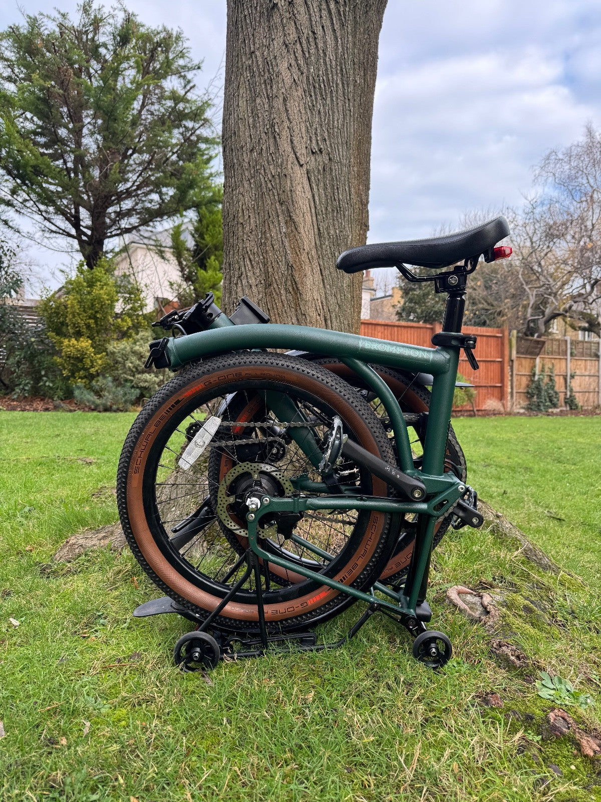 Brompton G-Line 8 Speed Alfine, Forest Green, M-size