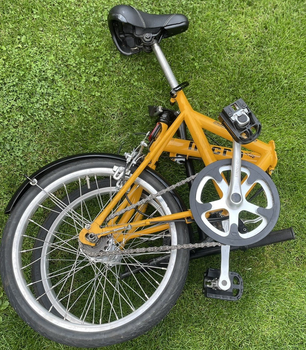 Vintage 1985 Micro lite fold up bike