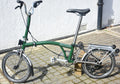 Brompton 4 Speed Titanium Fork Triangle Seat Post Customised Rack Like P Line