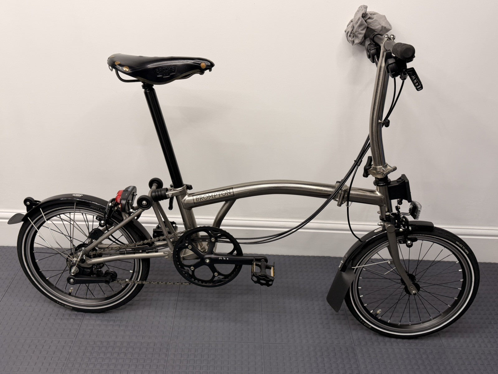 Brompton S6L Nickel Edition Superlight Titanium - Mint Condition
