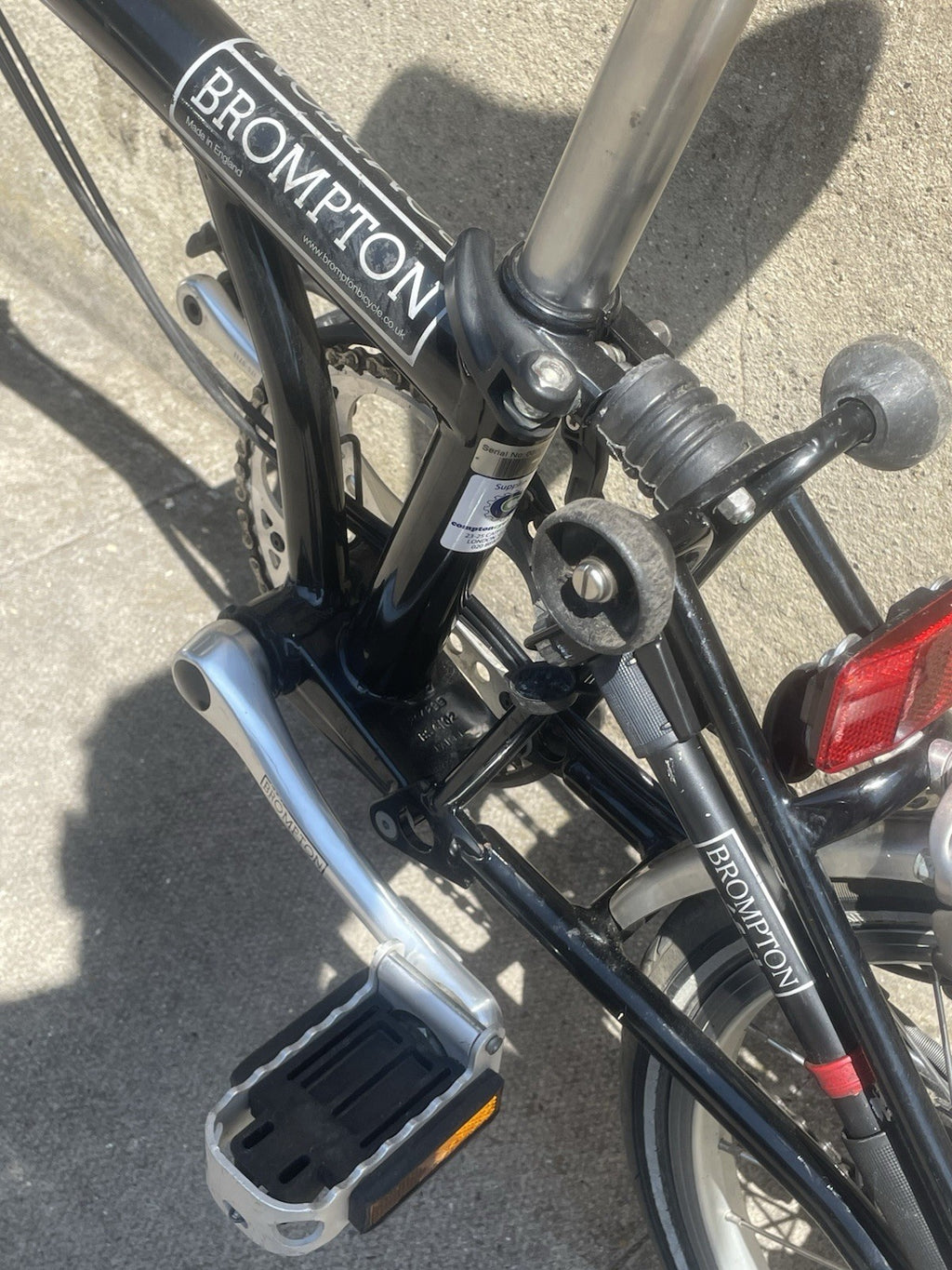 Brompton M6L Folding Bike - Black