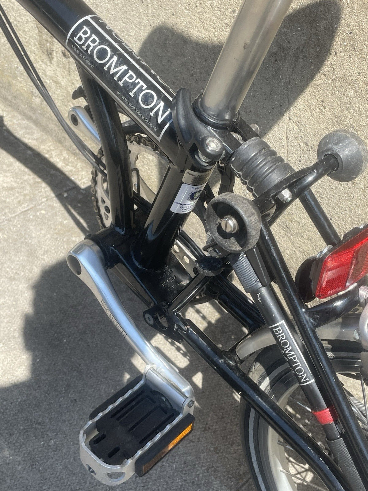 Brompton M6L Folding Bike - Black