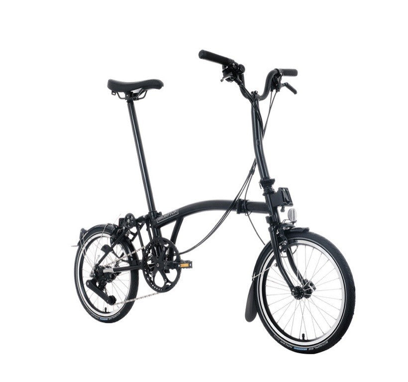 NEW Brompton C Line 4 Speed Folding Bike Black Mid Bar 2026 Unused