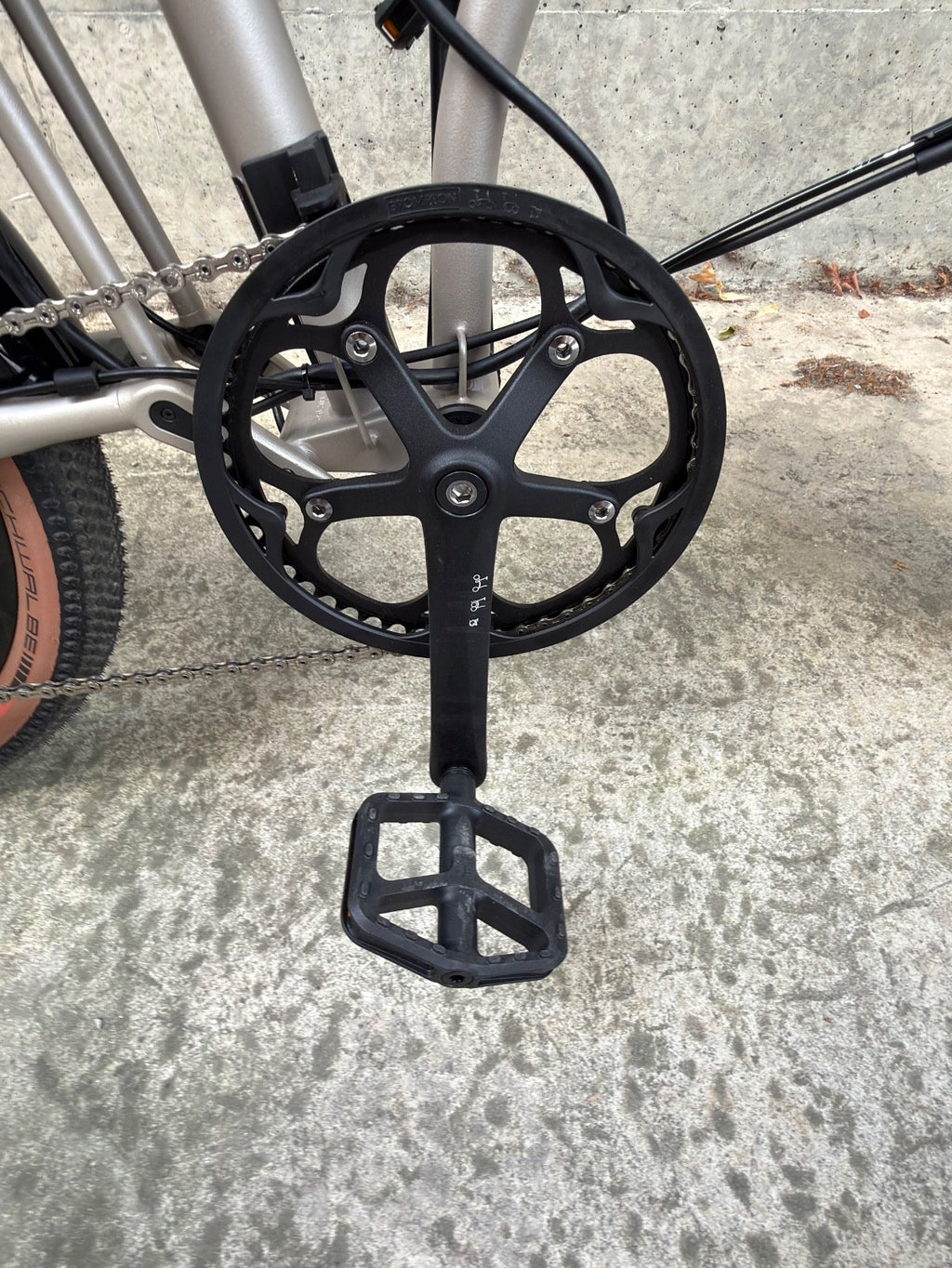 Brompton G Line with Superoll & Handlebar control E-Motiq System 4 speed & extra