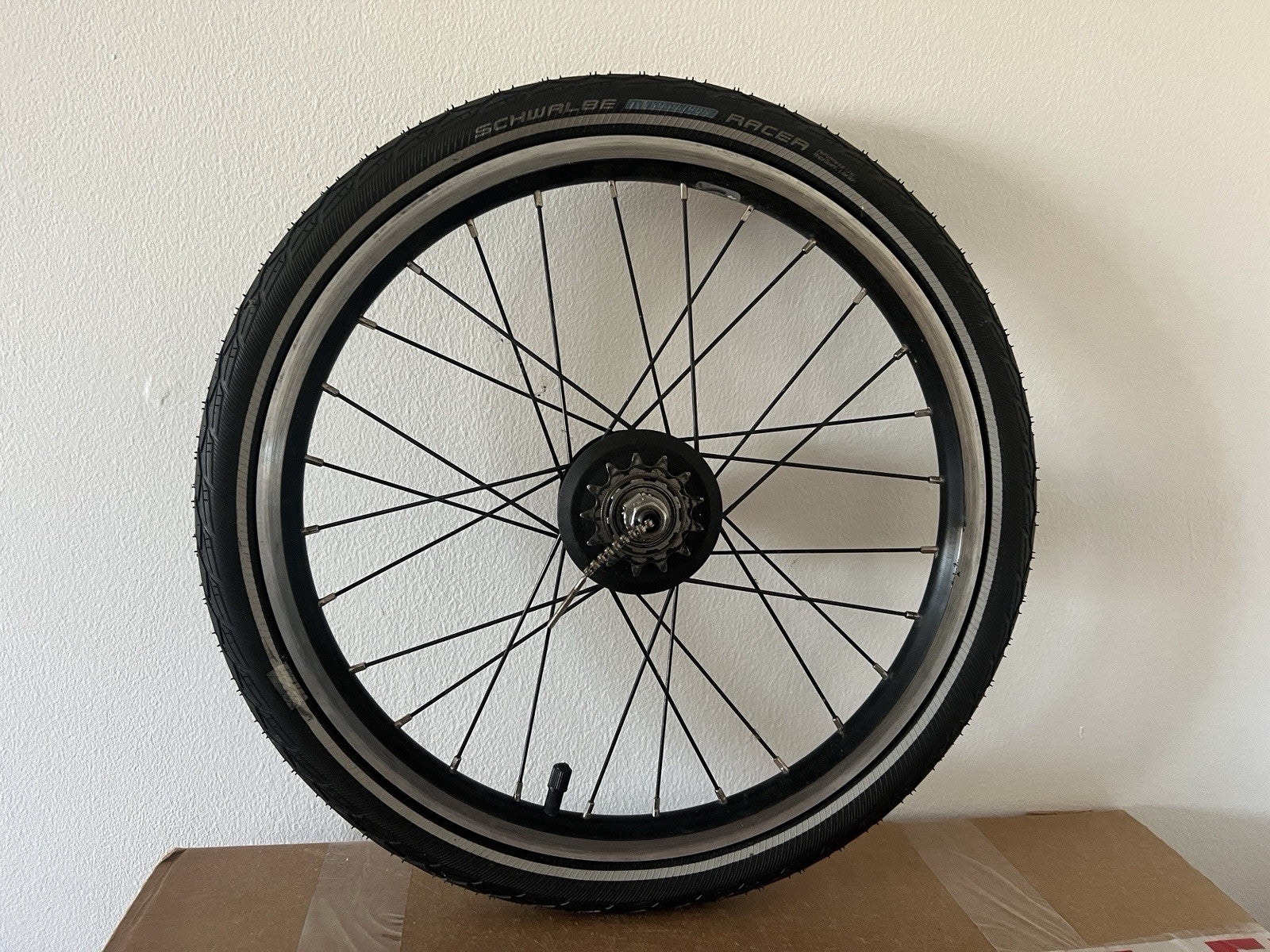 Brompton Bike 3 Speed Rear Wheel  - Black